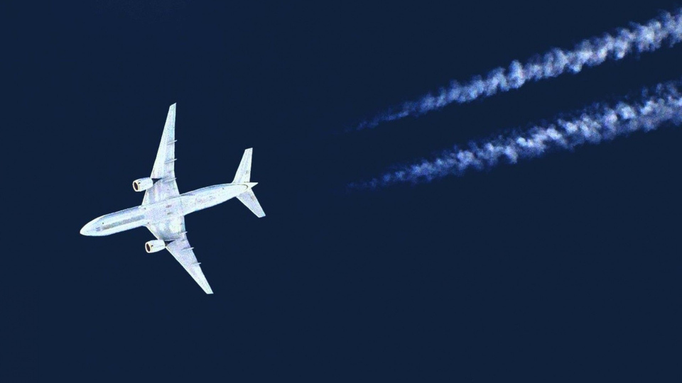Which companies used Georgian airspace most often?