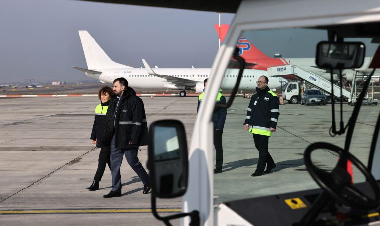 Irakli Karkashadze visited Tbilisi International Airport