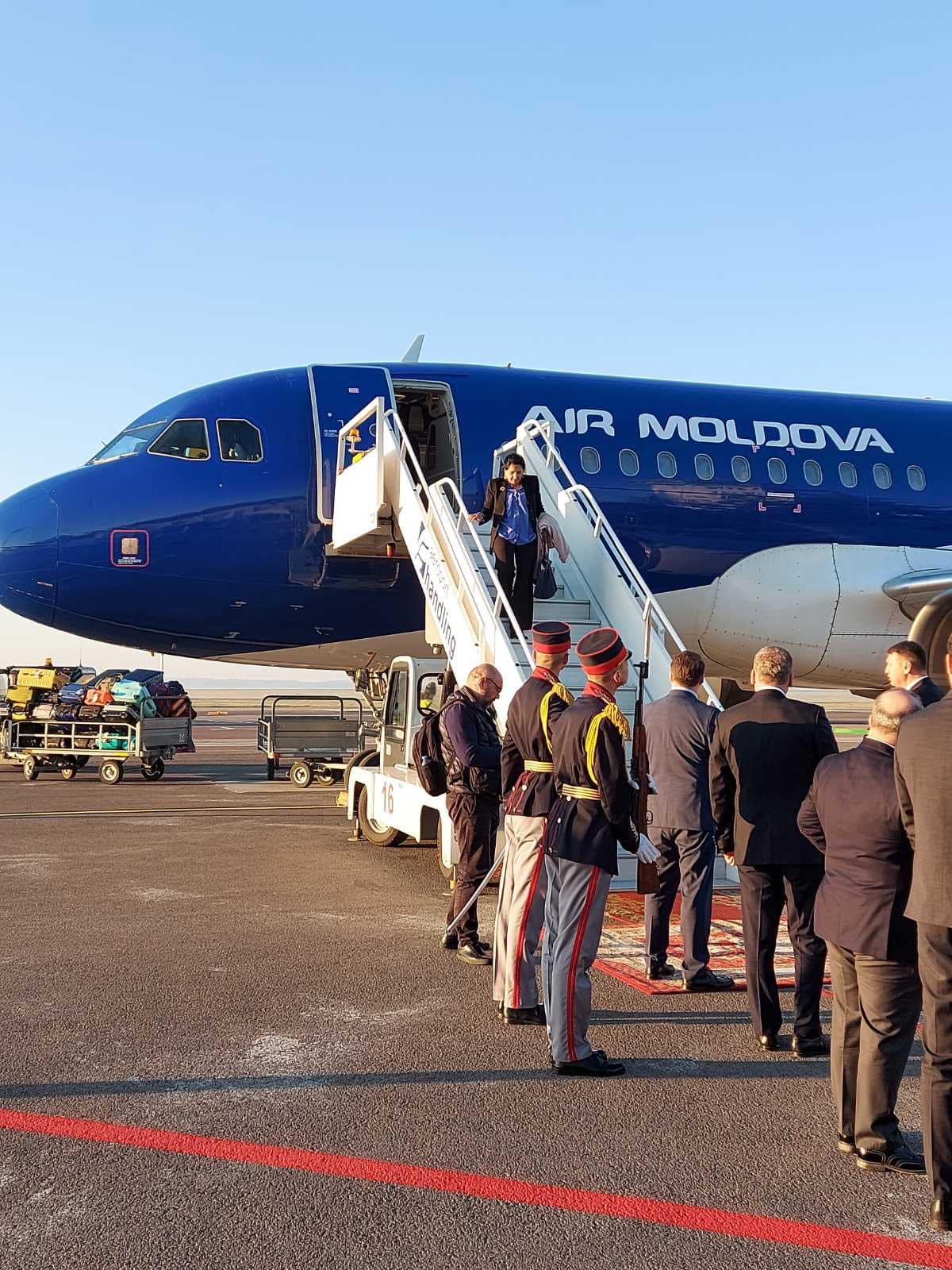 On october 16 Air Moldova airline successfully operated the first flight